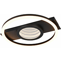 LED-katto-/seinävalaisin Trio Wheeler, pyöreä