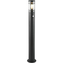 Pylväsvalaisin Trio Paloma, 100cm, E27, antrasiitti, liiketunnistin