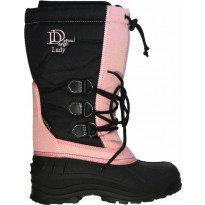 Naisten lämpösaapas DePaul Design PolarMate Lady, pinkki/musta
