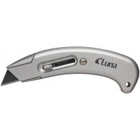 Yleisveitsi Luna Tools LUK-80, 17.5cm, Push Lock, sinkkirunko, kaareva