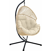 Riipputuoli jalustalla esti &amp; esta Holand, polyrottinki, beige