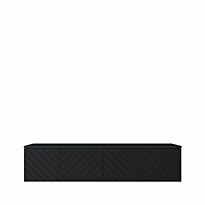 TV-taso D 140 MDF, musta (6852)