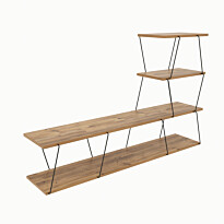 TV-taso Linento Furniture Ilgaz, mäntypuu
