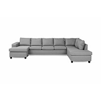 U-Sohva Bloomington Houston Large Vasen harmaa
