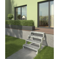 Ulkoportaat Dolle Gardentop Gallersteg, ilman kaidetta
