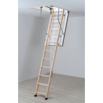 Ullakkoportaat Dolle REI45 Låsa, 550x1150mm kattoaukkoon, paloturvallinen