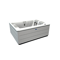 Ulkoporeallas Villeroy & Boch Design Line Just Silence Compact, 4 hlöä, vaaleanharmaa/valkoinen