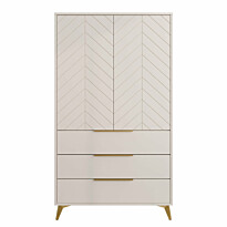 Vaatekaappi 2D3SZ XYLIX, beige (0643)