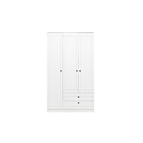 Vaatekaappi Linento Furniture Lia 32 210, valkoinen