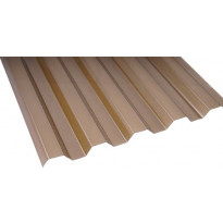 Valokate Keraplast PC Sun Trapetsi, 0.8mm, pronssi, lev. 1040mm, määrämittainen