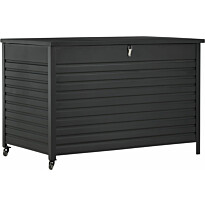Pehmustelaatikko Venture Home Tiana, 150x100cm, musta