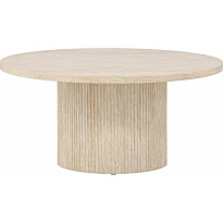 Sohvapöytä Venture Home Härön, ø80cm, beige