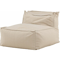 Säkkituolisohvan keski-osa Venture Home Rambo, beige