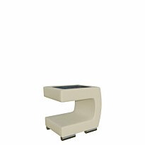 Verhoiltu Yöpöytä, beige (5054)
