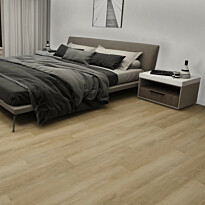 Vinyylilankku Check Floors Check One Premium 2074 Prenzlau Oak, vaaleanruskea, integroitu askeläänieriste