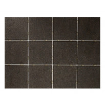 Lattialaatta Bien Tundra Dot, matta, ruskea, 10x10cm