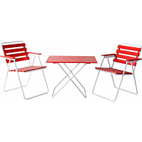 Pöytäryhmä Varax Retro, 401 pöytä + 2 kpl 305 tuoleja, eri värejä