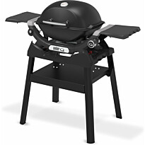 Kaasugrilli Weber Q1200N, 1 poltin, jalustalla, musta