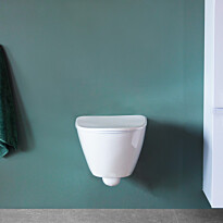 WC-istuin Bathlife Spola, seinämalli, valkoinen