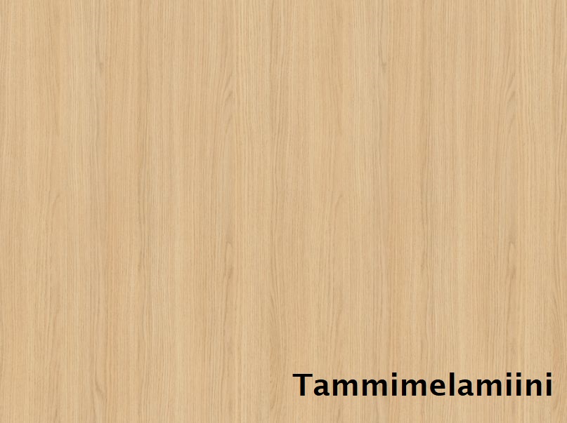 Liukuovet 3kpl Lumo - tammi + tammi + tammi + kehys valkoinen