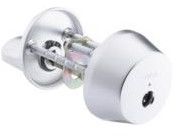 Lukkorunko Abloy LC102 + avainpesä ja vääntönuppi Abloy Sento HCR satiinikromi