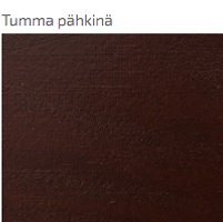 Tumma pähkinä kuultolakkaus