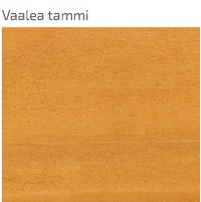 Vaalea tammi kuultolakkaus