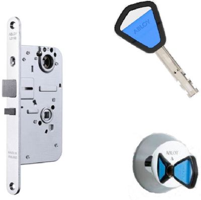 Abloy LC190-lukkorunko ja Easy-avainpesä