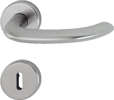 Marseille stainless -painike avainkilvellä
