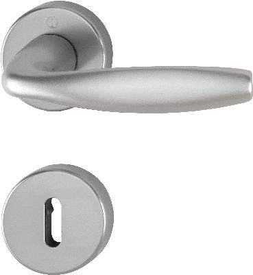 New York stainless -painike avainkilvellä