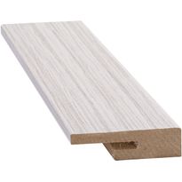 Jalkalista D2D R2, 12x42x2400mm, MDF, vaalea tammi
