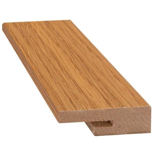 Jalkalista D2D R2, 15x42x2400mm, MDF, tammi