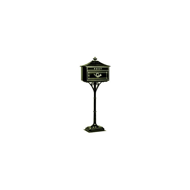Postilaatikko Gersey+ jalka, 460x430x285mm, vihreä