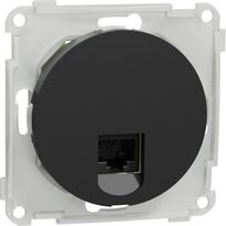 Datarasia Schneider Electric ELKO One, 1x8 CAT6 UTP, suora, uppoasennus, keskiölevyllä