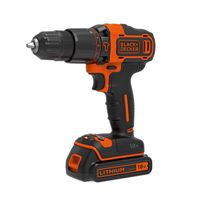 Akkuiskuporakone Black+Decker BDCHD18K1B2, 18V, 2x2.0Ah akuilla