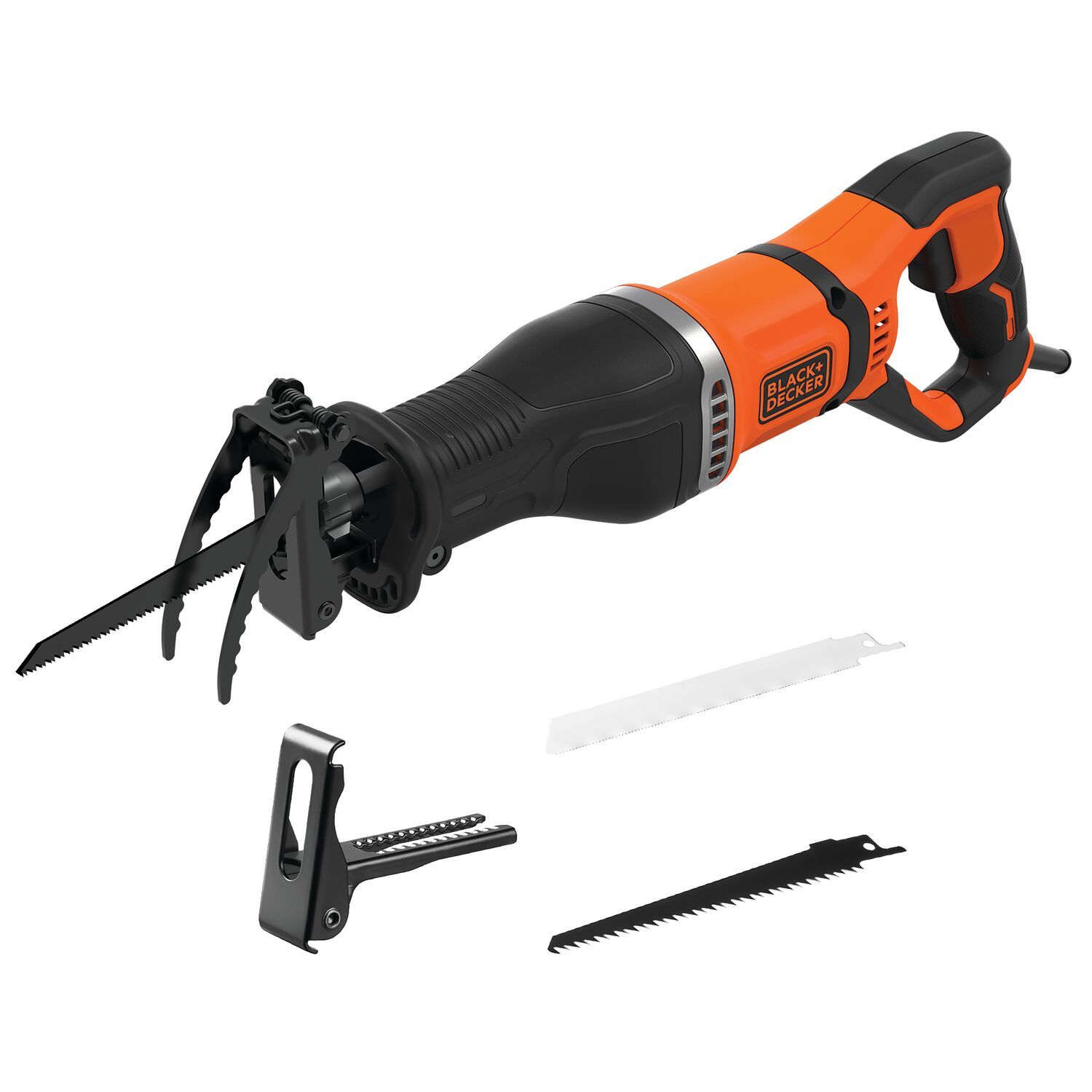 Puukkosaha Black+Decker BES301, 750W + 2 terää + oksapidike