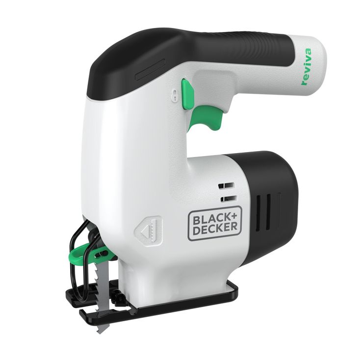 Akkupistosaha Black+Decker REVJ12C Reviva, 12V, 1.5Ah akulla