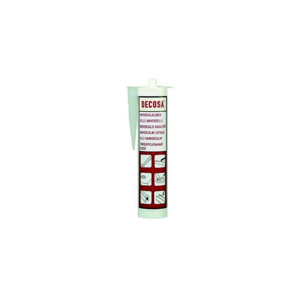Yleisliima Decosa listojen ja palkkien kiinnitykseen, 310ml