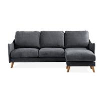Divaanisohva Trend Lyx, 3-istuttava, oikea, eri värivaihtoehtoja (ES3OD)