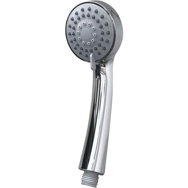 Suihkupää Demerx Flexxi, vettä säästävä, kromi