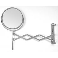 Meikkipeili Demerx, Ø155mm, seinään kiinnitettävä, kromi