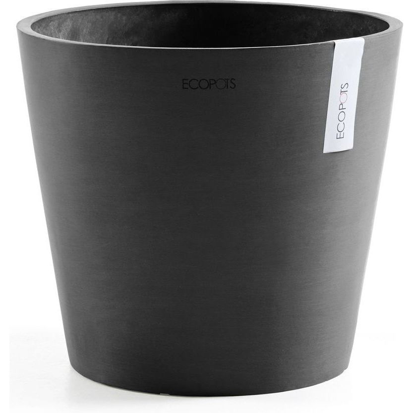 Kukkaruukku Ecopots Amsterdam 25cm tummanharmaa