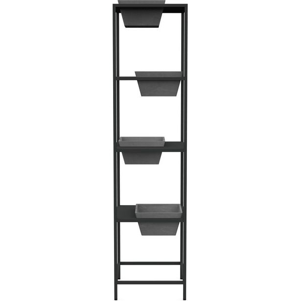 Kukkateline Ecopots Berliini torni, 36x38x155cm