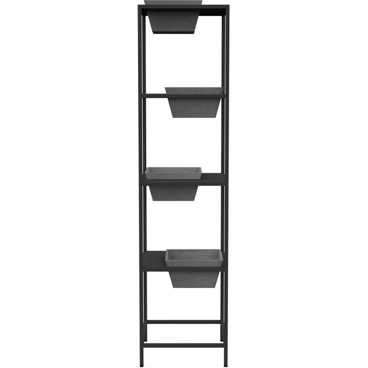 Kukkateline Ecopots Berliini torni, 36x38x155cm