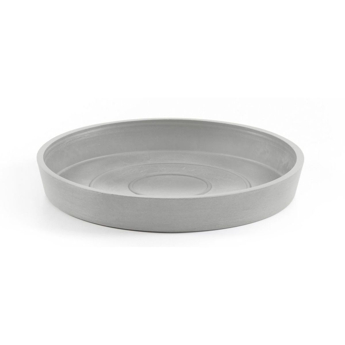 Aluslautanen Ecopots Tukholma 15cm valkoharmaa