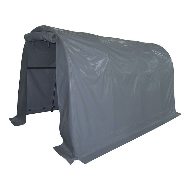 Mönkijätalli Prohall, 2.1x3.5x1.9m, 500g, läpiajettava, harmaa