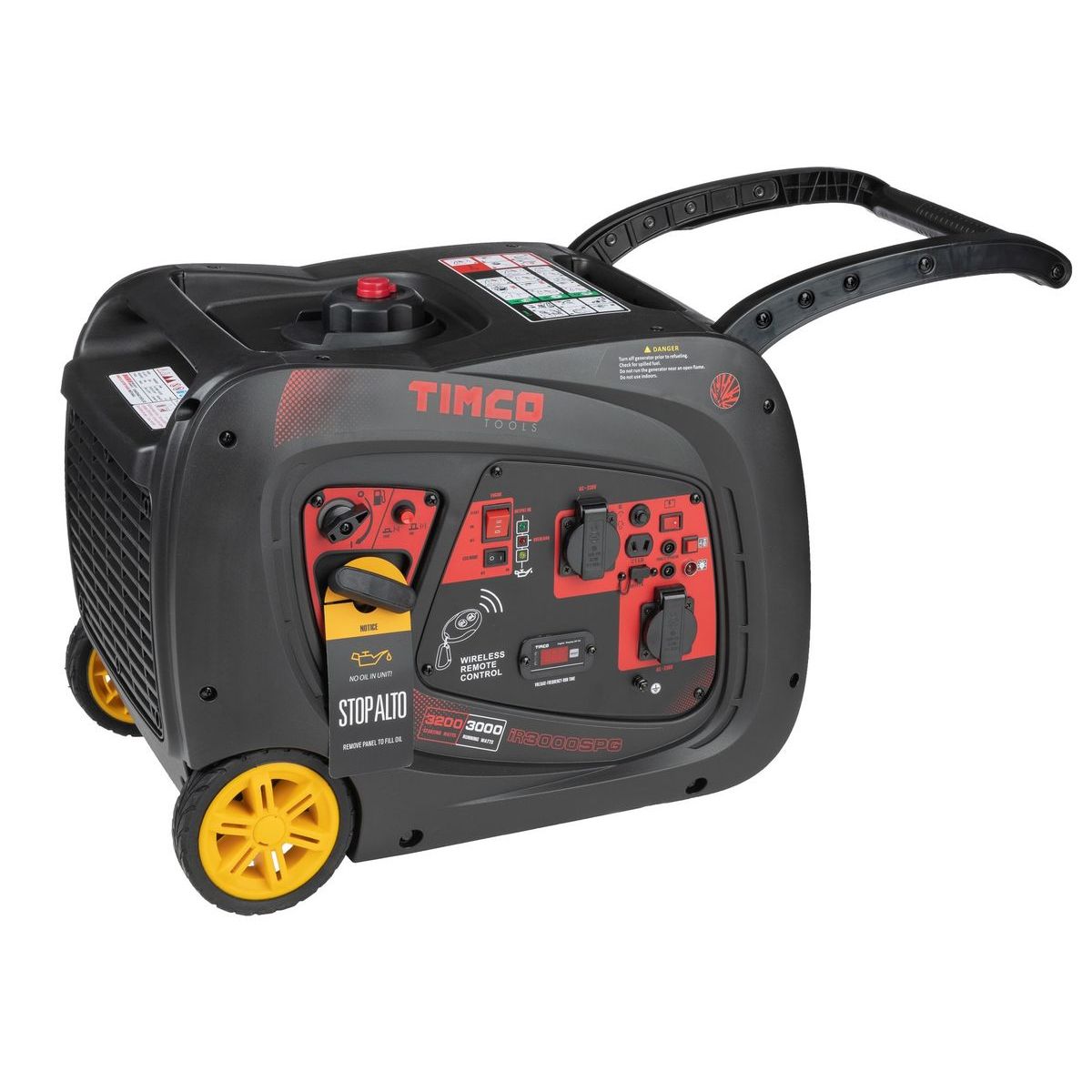 Sähkökäynnisteinen aggregaatti Timco IR3000SPG, digitaalinen