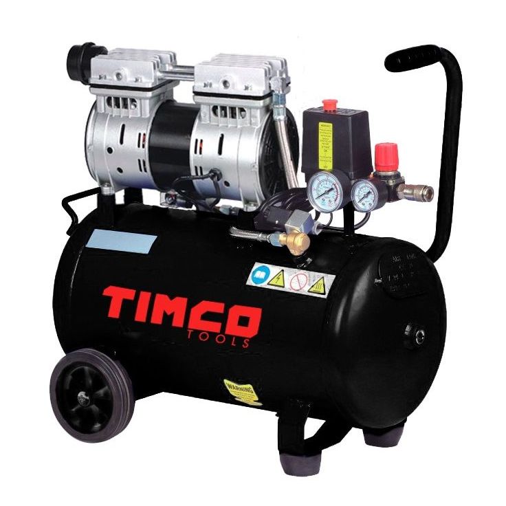 Öljytön kompressori Timco, 24l