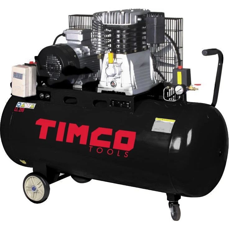 Kompressori Timco, 4HP, 200l, hihnaveto