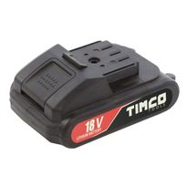 Mutterinvääntimen akku Timco 18V, 2Ah
